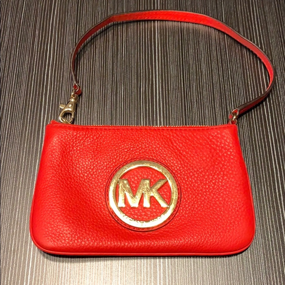 Michael Kors wristlet EUC